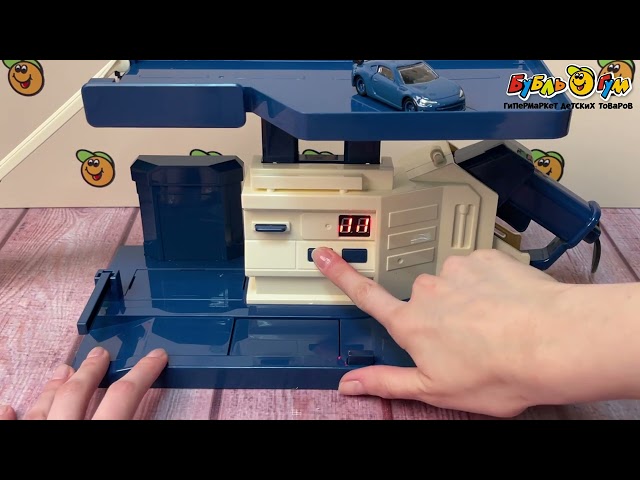 Набор игровой Lanson Toys Заправка с машинкой световые и звуковые эффекты - видео