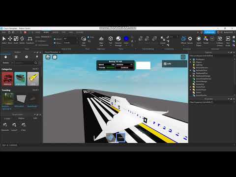 SINGAPORE AIRLINES FLIGHT 006 - ROBLOX CRASH ANIMATION