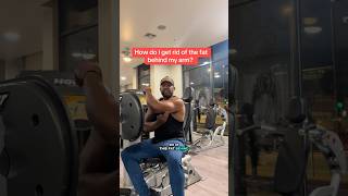 The PT Boss Explains how to get rid of arm fat #gym #weightloss #workout #fitness #tricep