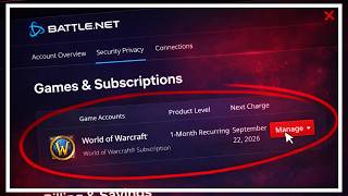 How To Cancel/Pause Your WoW Subscription (Step by Step)