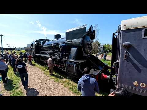 Vulcan Foundry 12E 3925 en estación Coronel Brandsen