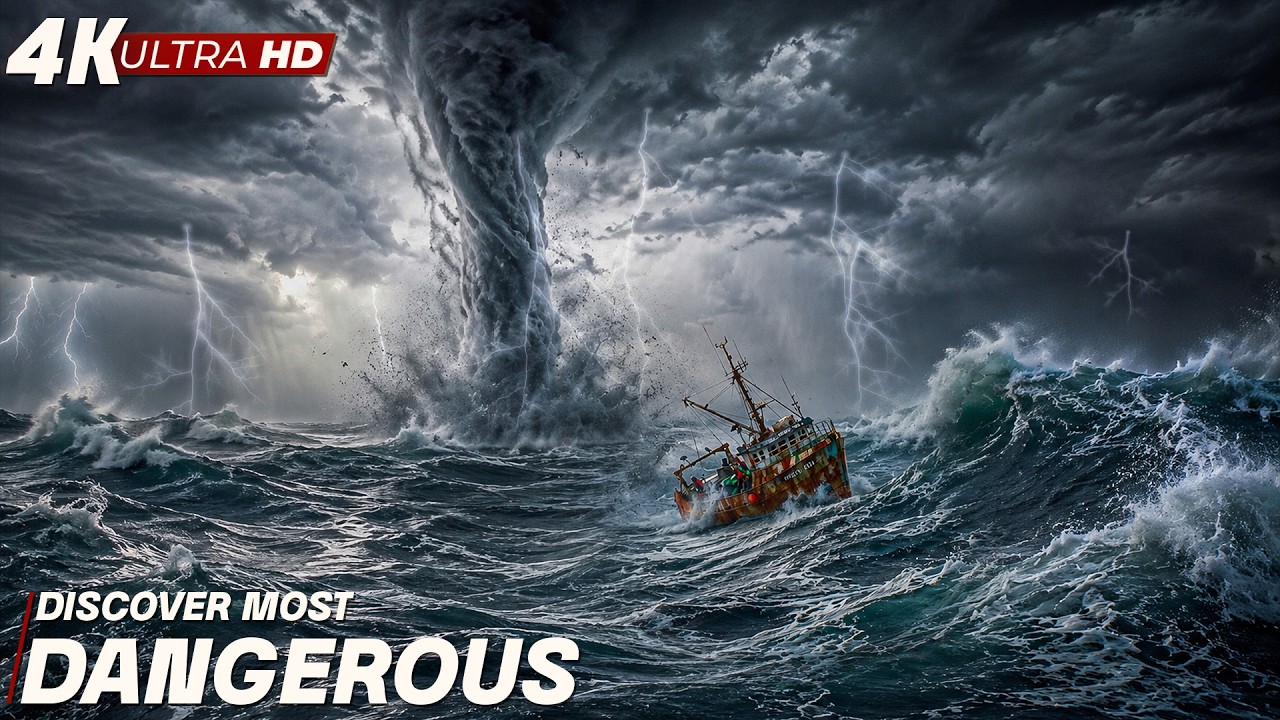 Atlantic Ocean | Earth’s Most Dangerous Waters Ever Recorded | 4K Documentary