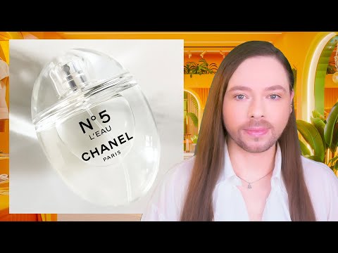 Chanel No5 L'Eau Limited Edition Pebble Perfume Drop Bottle Unboxing and N°5 L' Eau Fragrance Review