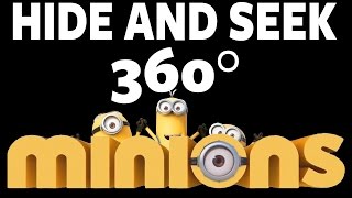 MINIONS Hide and Seek Game! (Hide and Seek 360, #2 - Watch on YouTube for Full Features) #360Video