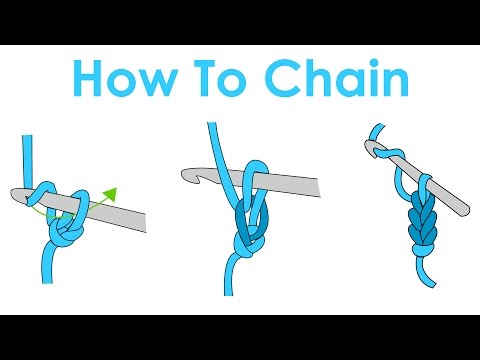 How to Slip Knot and Chain - Crochet Lesson 1