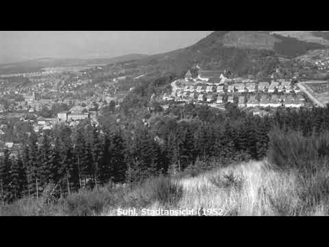 Alte Fotos Von Suhl / Suhl Einzigartige Aufnahmen 1952 - 1963 / Bilder deutscher Städte