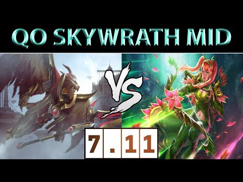 QO [Skywrath Mage] vs [Windranger] ► Magic Mid ► Dota 2 7.11