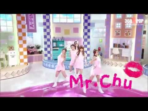 [Vietsub] 140406 A Pink - Mr. Chu @ Inkigayo {A Pink Team} [360kpop]