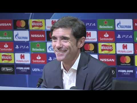 Valencia FC 0-0 Manchester United | Marcelino Post Match Press Conference | Champions League