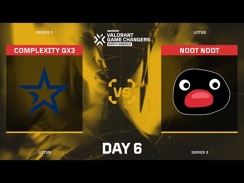 Noot Noot vs Complexity GX3 - Verizon VCT Game Changers Series 3 Main Event - Day 2 Map 1