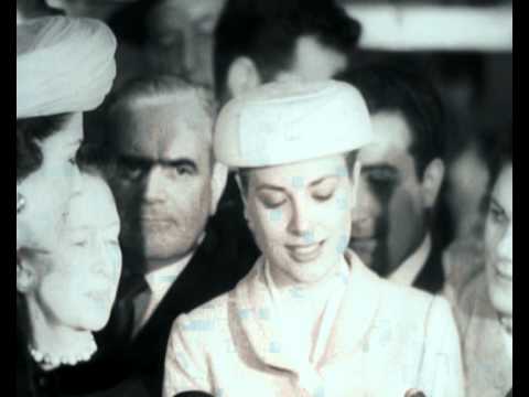 Interview with Grace Kelly as she leaves for wedding