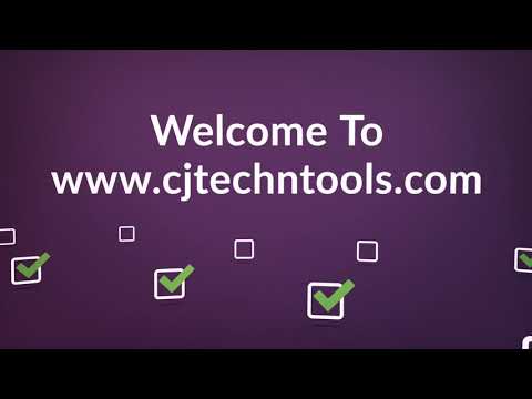 CJ Tech N Tools Commercial