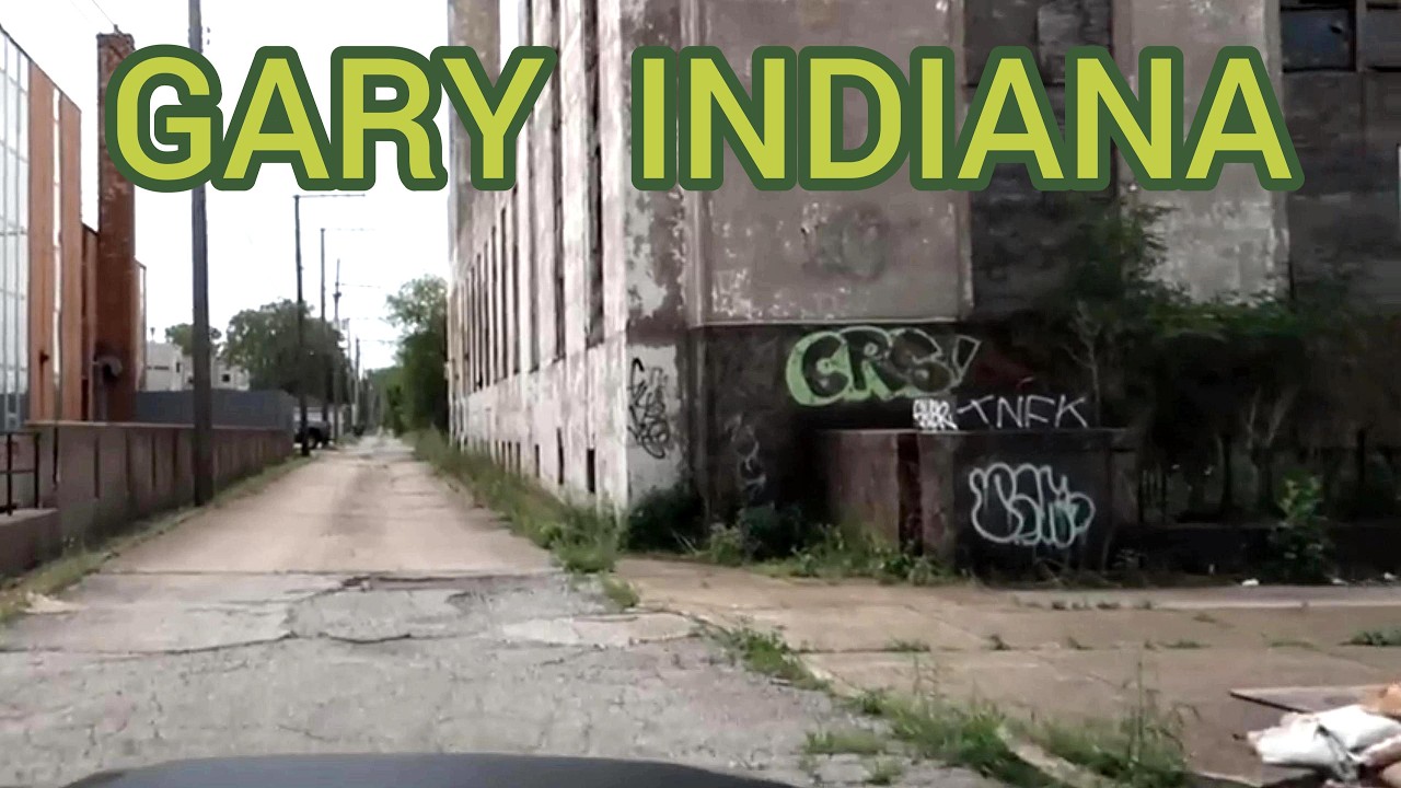 EXPLORING THE WORST LOOKING CITY IN THE MIDWEST / GARY INDIANA