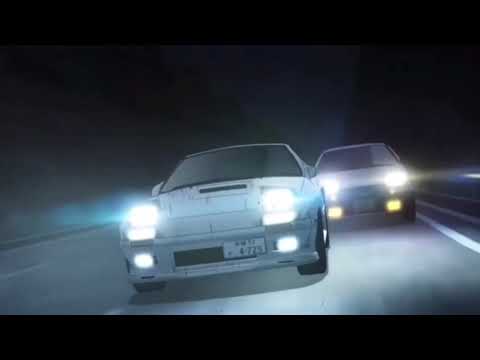 Initial D Best Racing Moments!