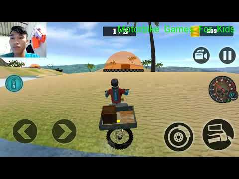 Motocross beach bike stunt racing 2018 - Beach motocross transport levels 1-10