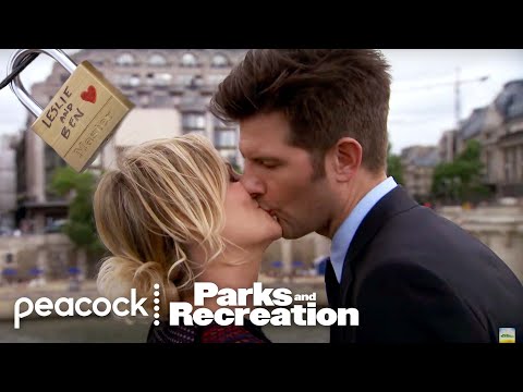Ben and Leslie's Romantic Trip To Paris | Parks and Recreation