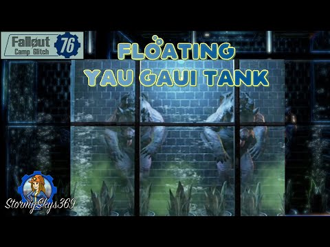 Fallout 76 Camp Glitch - Floating Yao Guai Tank Tutorial