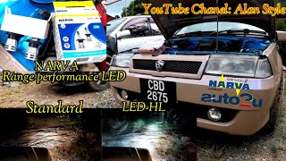 CARA PASANG NARVA (RANGE PERFORMANCE LED)&LED-T10 (RANGE PERFORMANCE LED)MALAM DAH MACAM SIANG BROQU