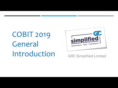 COBIT 2019 INTRODUCTION