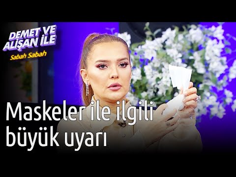 Demet ve Alişan ile Sabah Sabah | Maskeler ile İlgili Büyük Uyarı