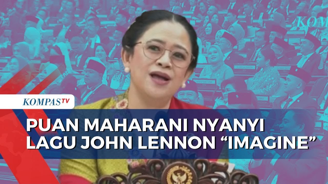 Momen Puan Maharani Nyanyi Lagu John Lennon 'Imagine' di Sidang Tahunan MPR 2025