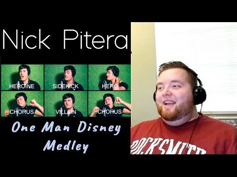 Nick Pitera - One Man Disney Movie - Jerod M Reaction