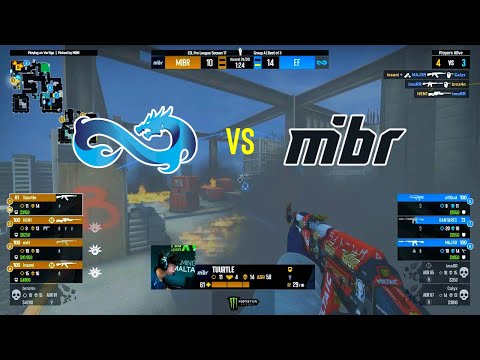 Eternal Fire vs MIBR | Highlights | ESL Pro League 17 | Group A