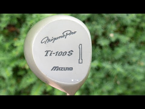 1990 Mizuno Ti-100s Titanium Driver - The Vintage Golfer