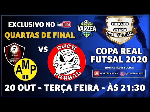 AMP/Ninho Assessoria x Duck's FS - Quartas de Final - Copa Real Futsal 2020