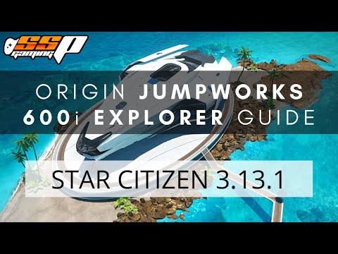 Star Citizen | Origin Jumpworks 600i Explorer Module | Ship Guide, Tour, Loadout | Alpha 3.13.1