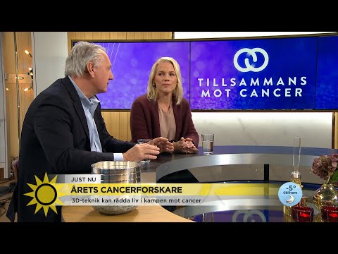 3D-teknik kan rädda liv i kampen mot cancer - Nyhetsmorgon (TV4)