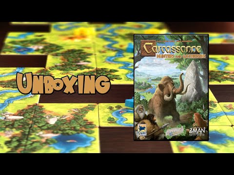 Carcassonne: Cazadores y recolectores || Unboxing