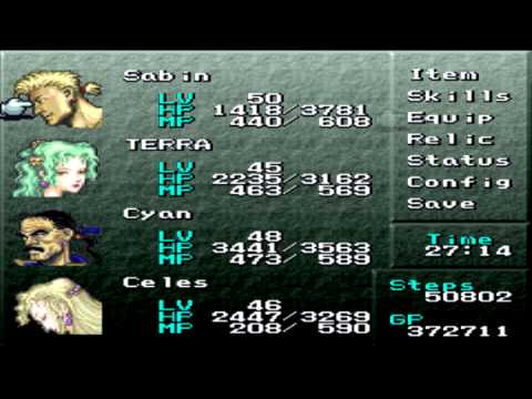 Final Fantasy VI HD Walkthrough Part 120: Training Part 16