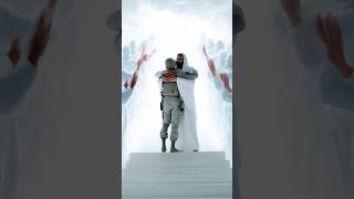 Jesus Welcomes a Soldier Into Heaven #klingai #christianfaith #militarylife ary