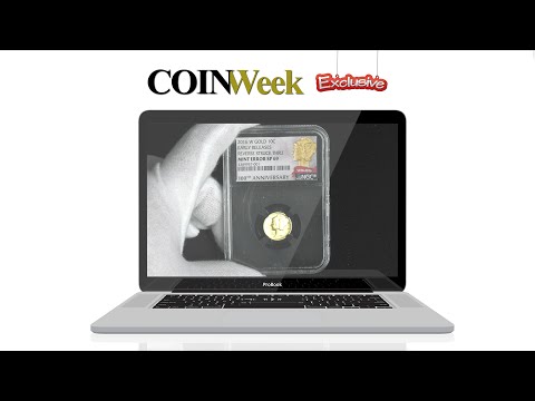CoinWeek Exclusive: 2016 Gold Mercury Dime Strike Thru Error Coin - 4K Video