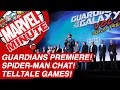 Guardians Premiere! Spider-Man Chat! Telltale Games! - Marvel Minute 2017