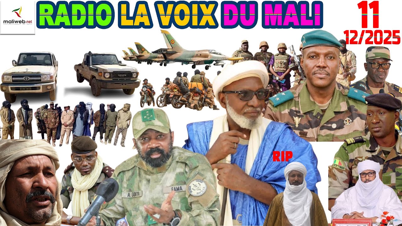 La Revue de Presse de la RADIO LA VOIX DU MALI du 11 décembre 2025