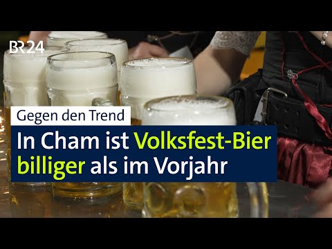 Folk festival in Cham: Affordable prices for food and drinks | BR24