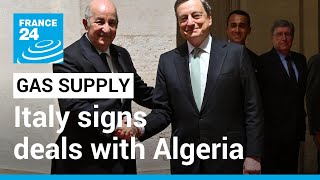 Italy turns to Algeria for additional gas supply