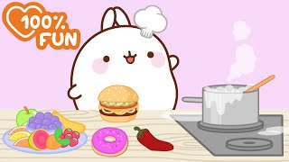 Download lagu Molang and Piu Piu’s Crazy Cooking Experiments 🍰🌶️ Sweet, Savory and Spicy Moments mp3