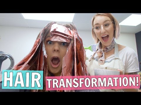 Dying My Hair & Cutting it Short! Hair Transformation Vlog! Video