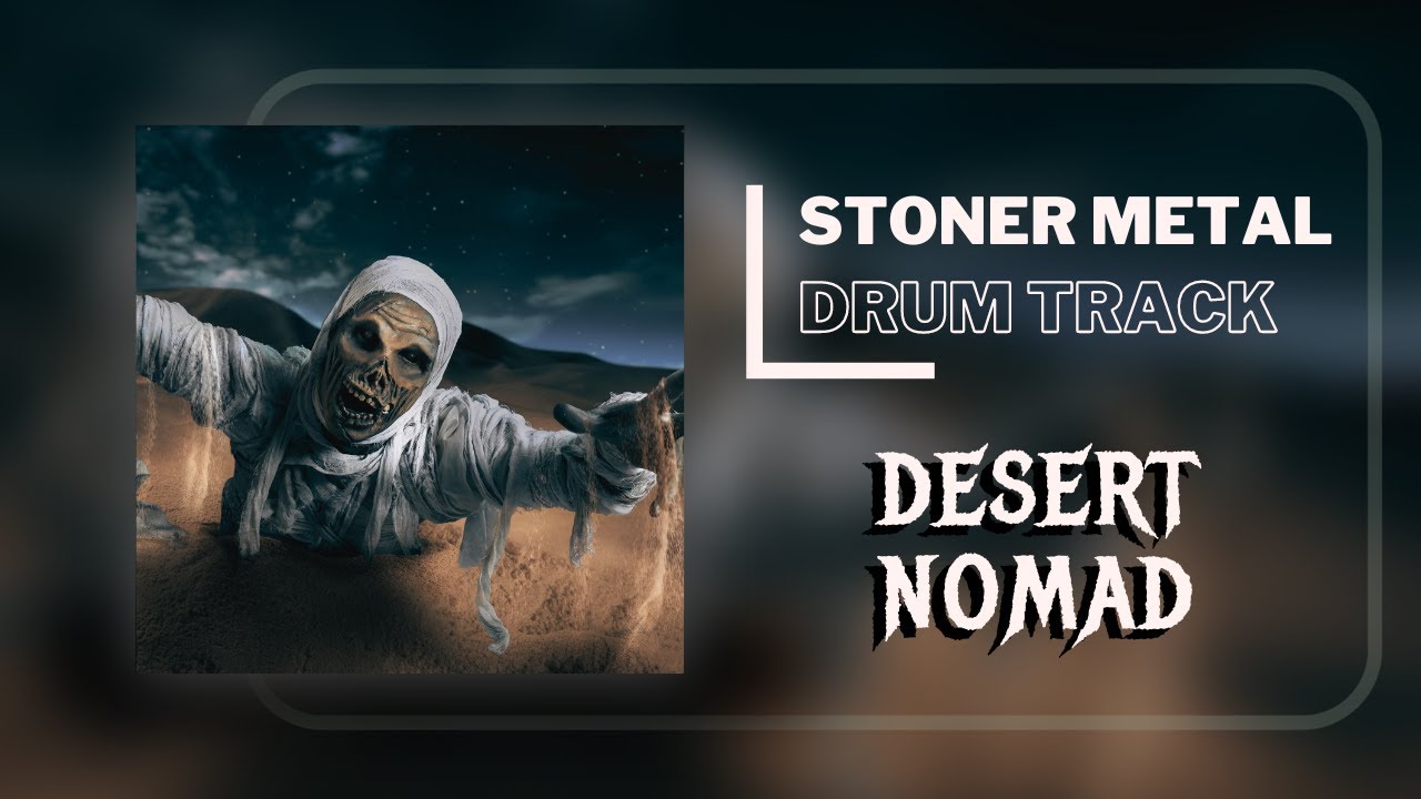 Uptempo Stoner Metal Drum Track