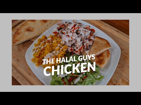 New York's The Halal Guys Chicken Recipe | Street Food