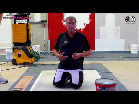 MEGA x ARDEX: Die Schnellspachtelmasse K 55 S -  Experten zeigen wie es geht