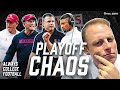 Playoff CHAOS With Notre Dame Alabama Oklahoma Miami USC Always College Football