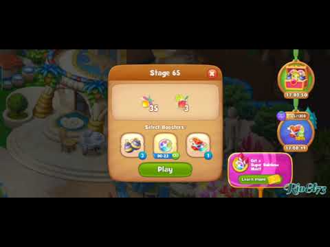 Gardenscapes level 9166 stage 61 - 67 ❤️ Gameplay Well Done