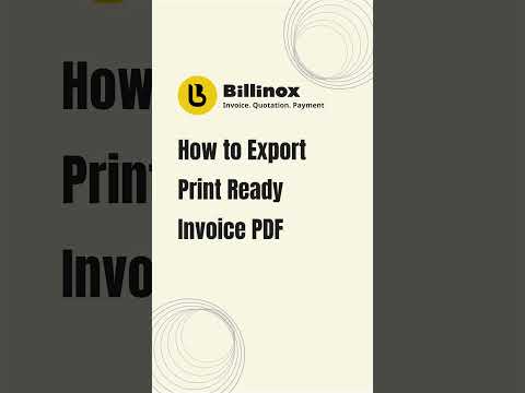Export Print-Ready PDFs