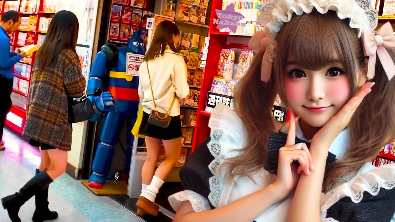 Tokyo Nakano 🐶 Mandarake ♪💖 4K ASMR Non-Stop 1 Hour