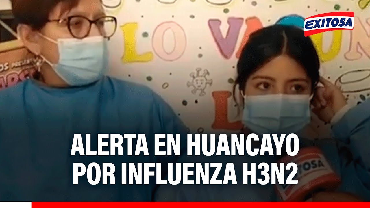 🔴🔵 Huancayo en alerta por la influenza H3N2 a pocos días de la Navidad