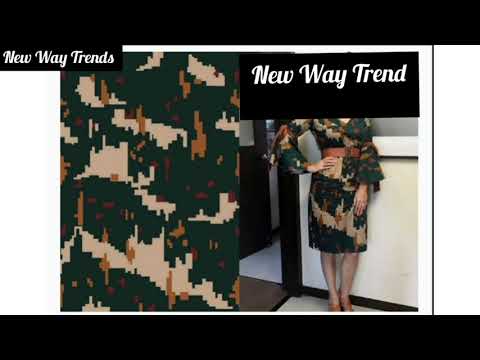 Ladies Printed Frock Fabric